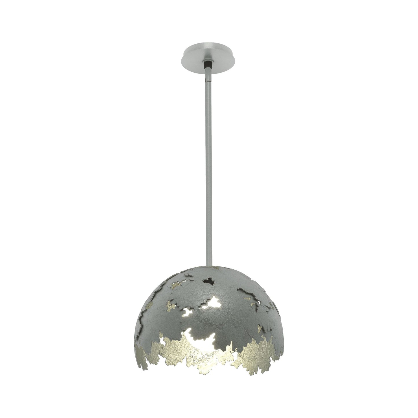 Pangea Pendant Light in Vintage Platinum.
