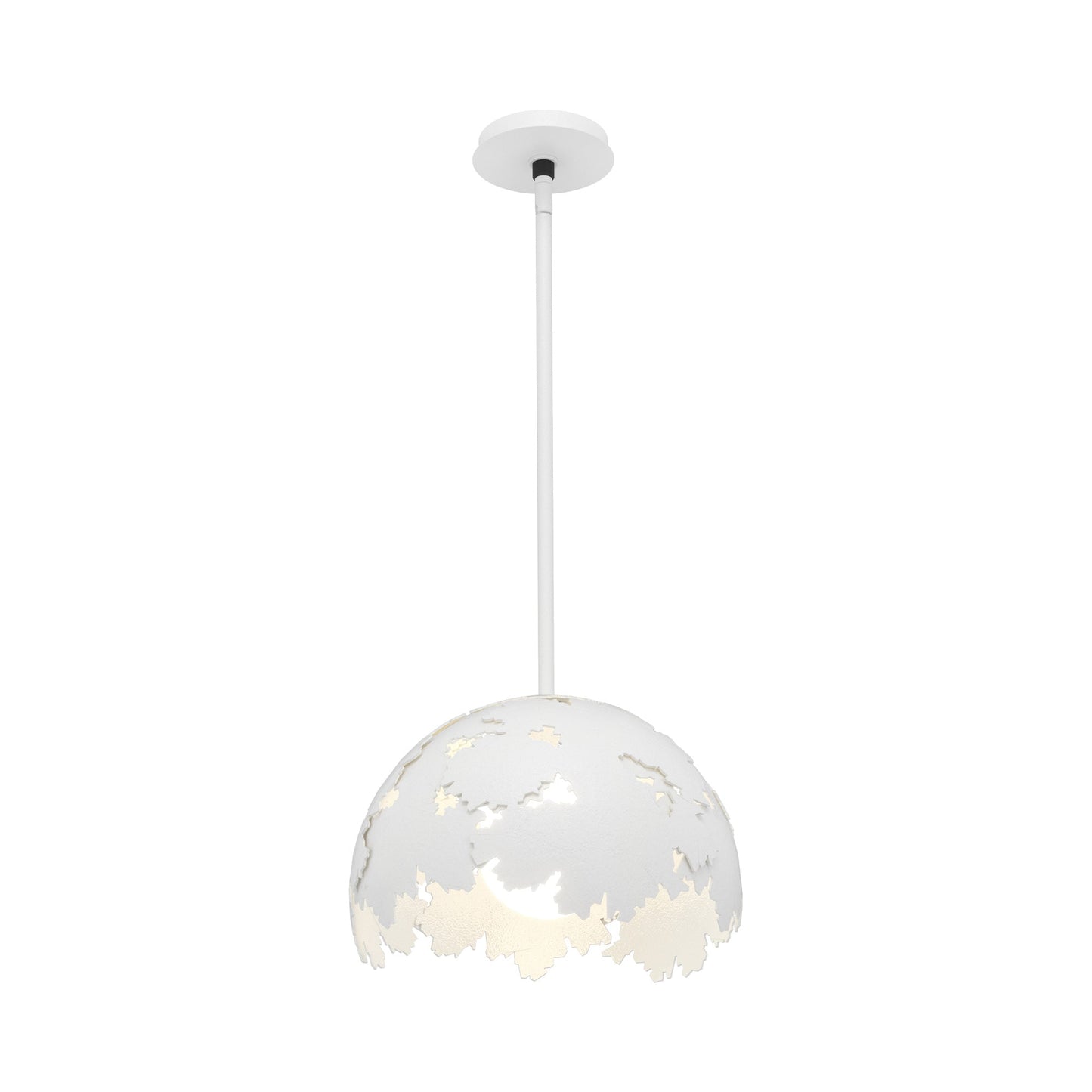 Pangea Pendant Light in White.