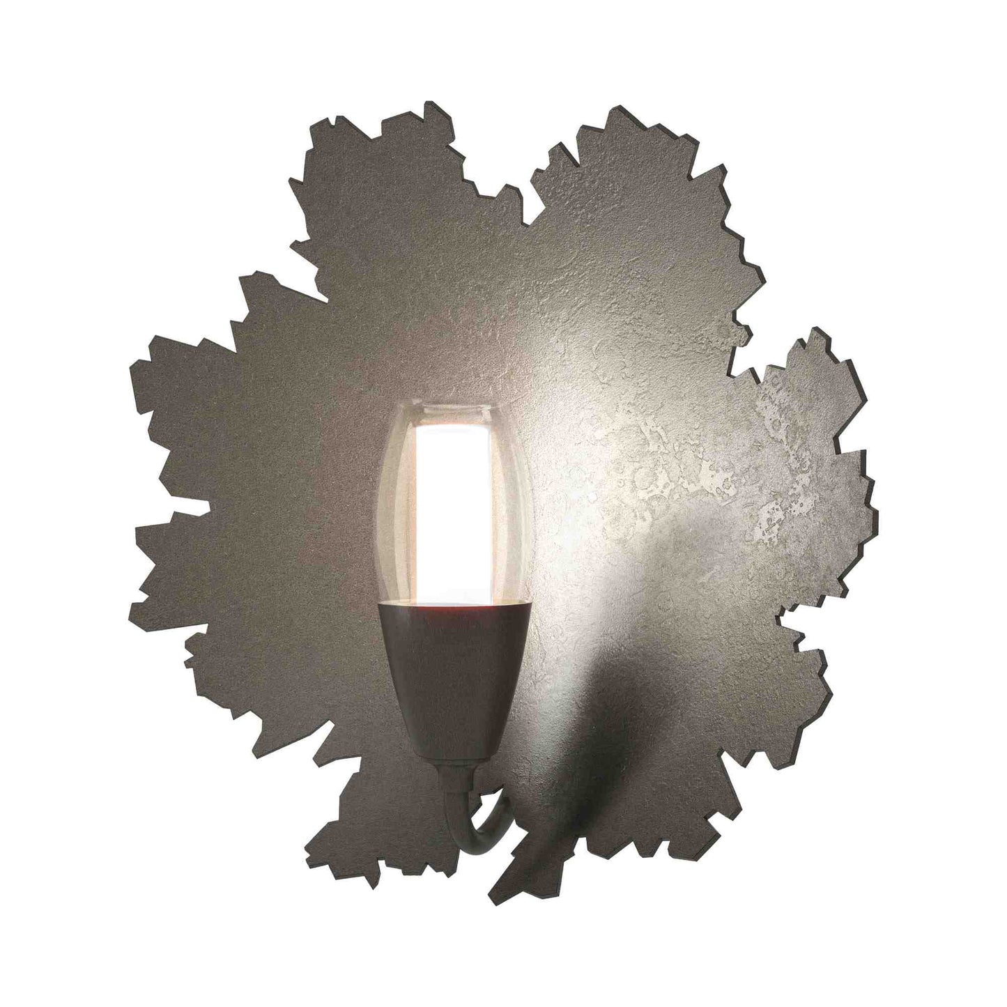 Pangea Wall Light in Dark Smoke.