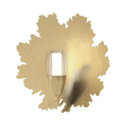 Pangea Wall Light in Modern Brass.