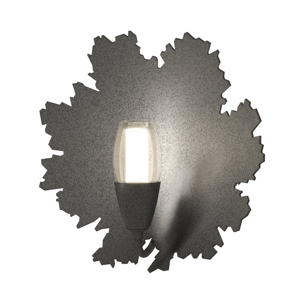 Pangea Wall Light in Natural Iron.