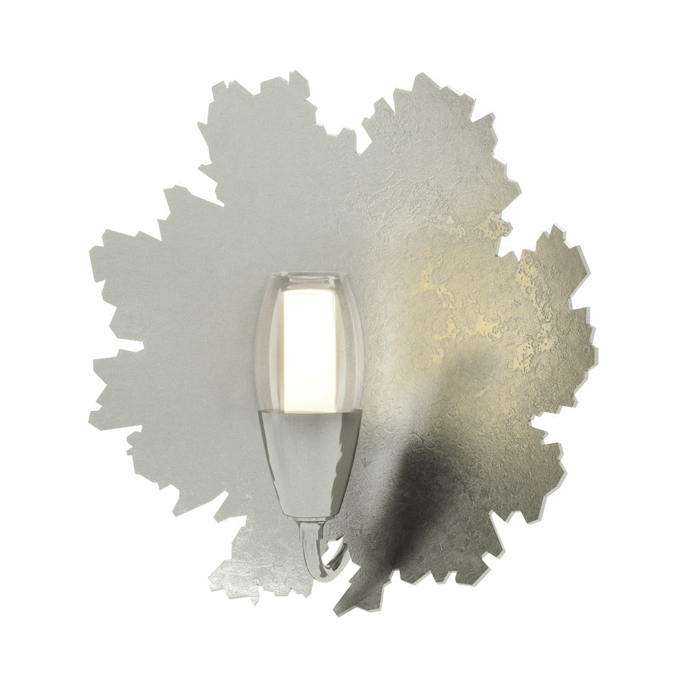 Pangea Wall Light in Sterling.
