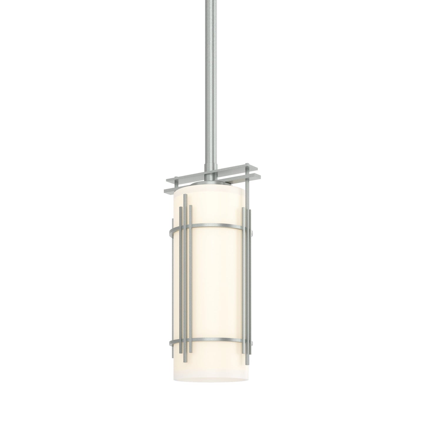 Paralline Mini Pendant Light in Vintage Platinum.
