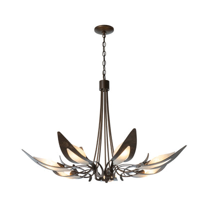 Parasol Chandelier in Bronze.