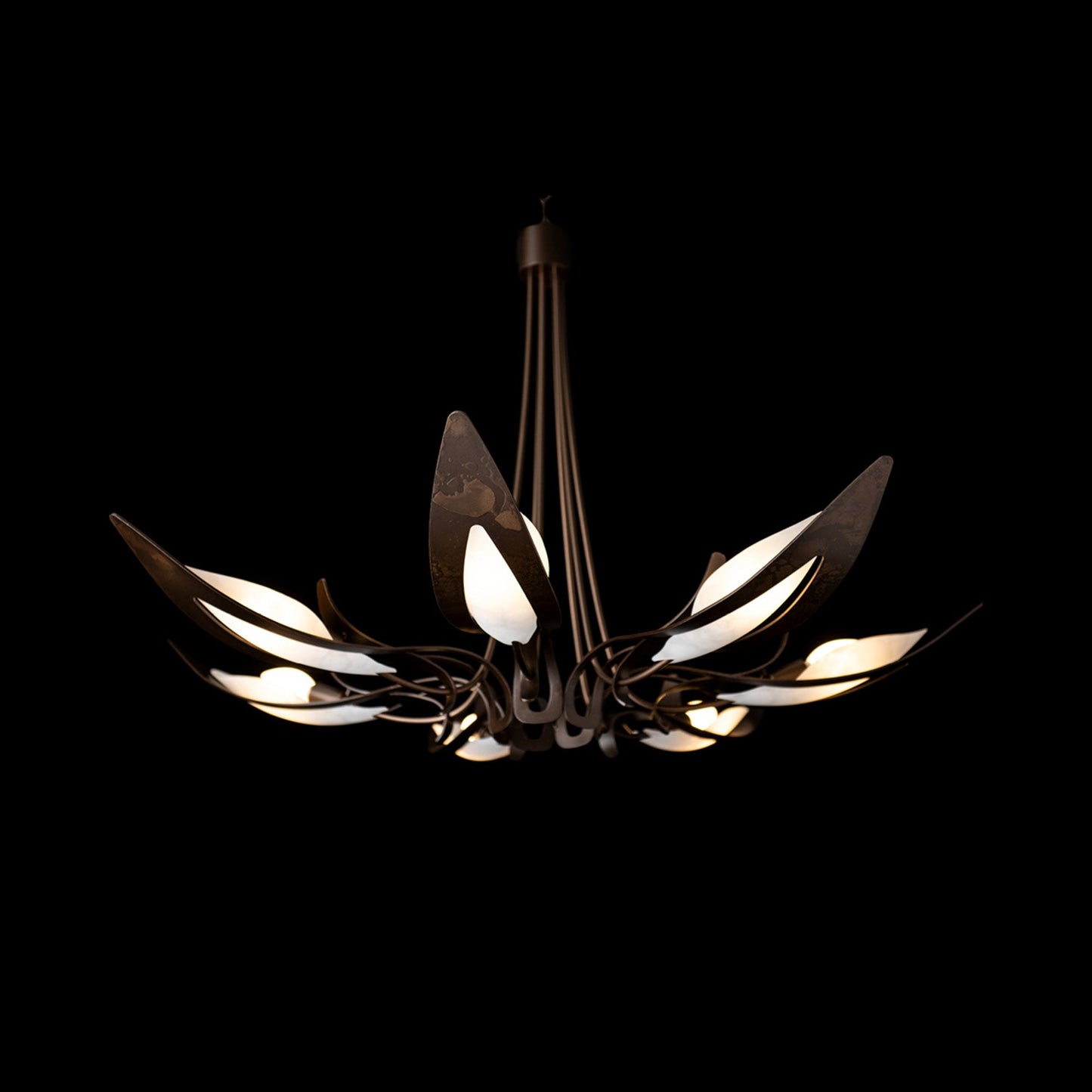 Parasol Chandelier in Detail.