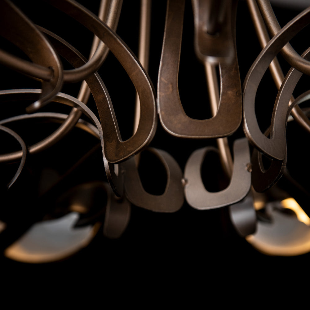Parasol Chandelier in Detail.