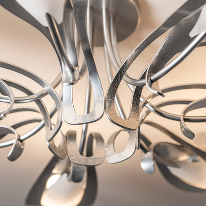 Parasol Semi Flush Mount Ceiling Light in Detail.