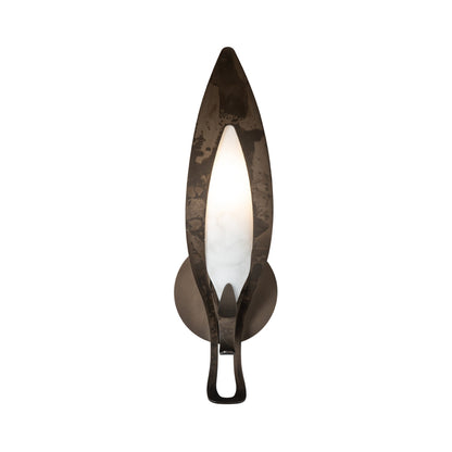 Parasol Wall Light in Dark Smoke.