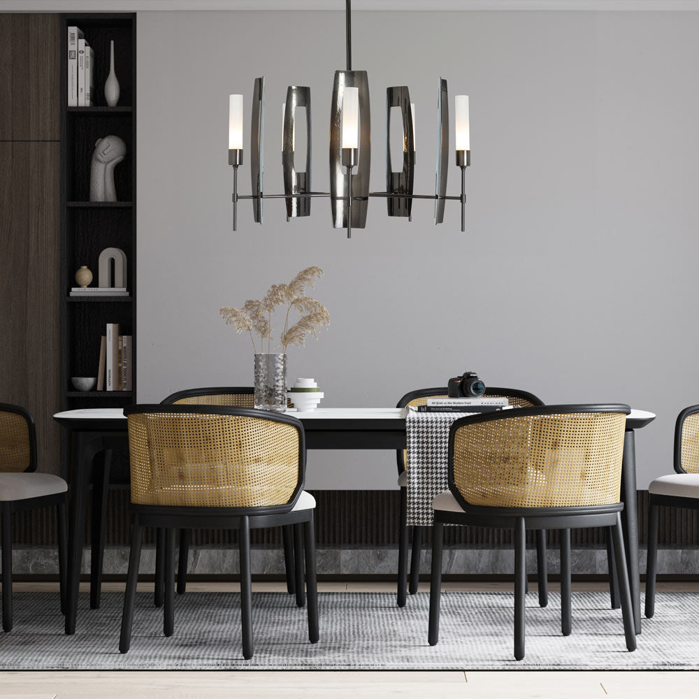 Passage Circular Pendant Light in living room.