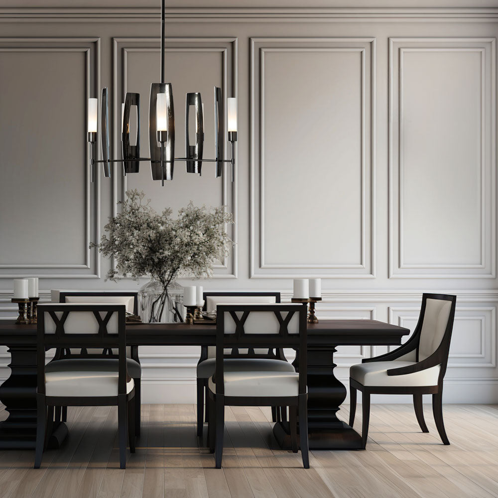 Passage Circular Pendant Light in living room.