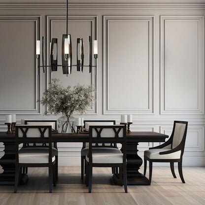 Passage Circular Pendant Light in living room.