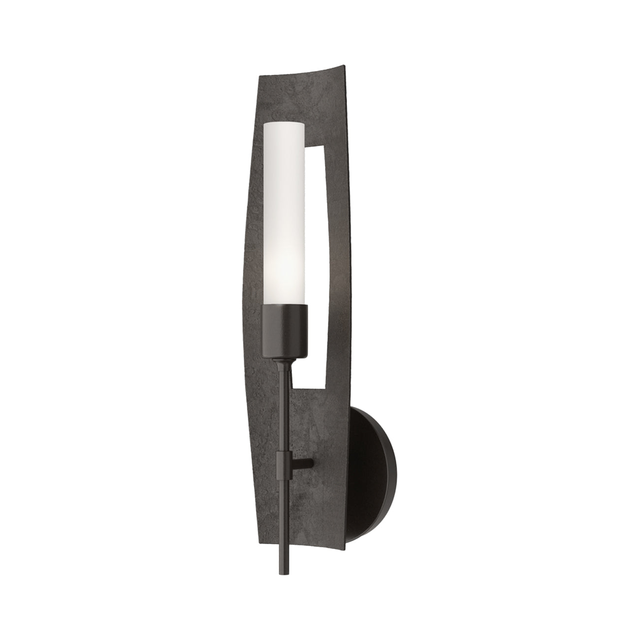 Passage Wall Light in Oil Rubbed Bronze/Frosted Glass.