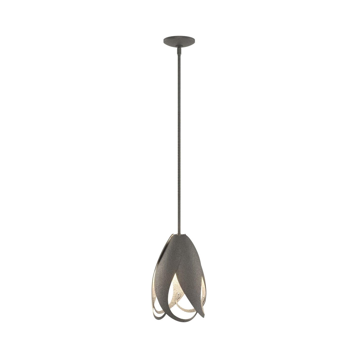 Pental Pendant Light in Natural Iron.