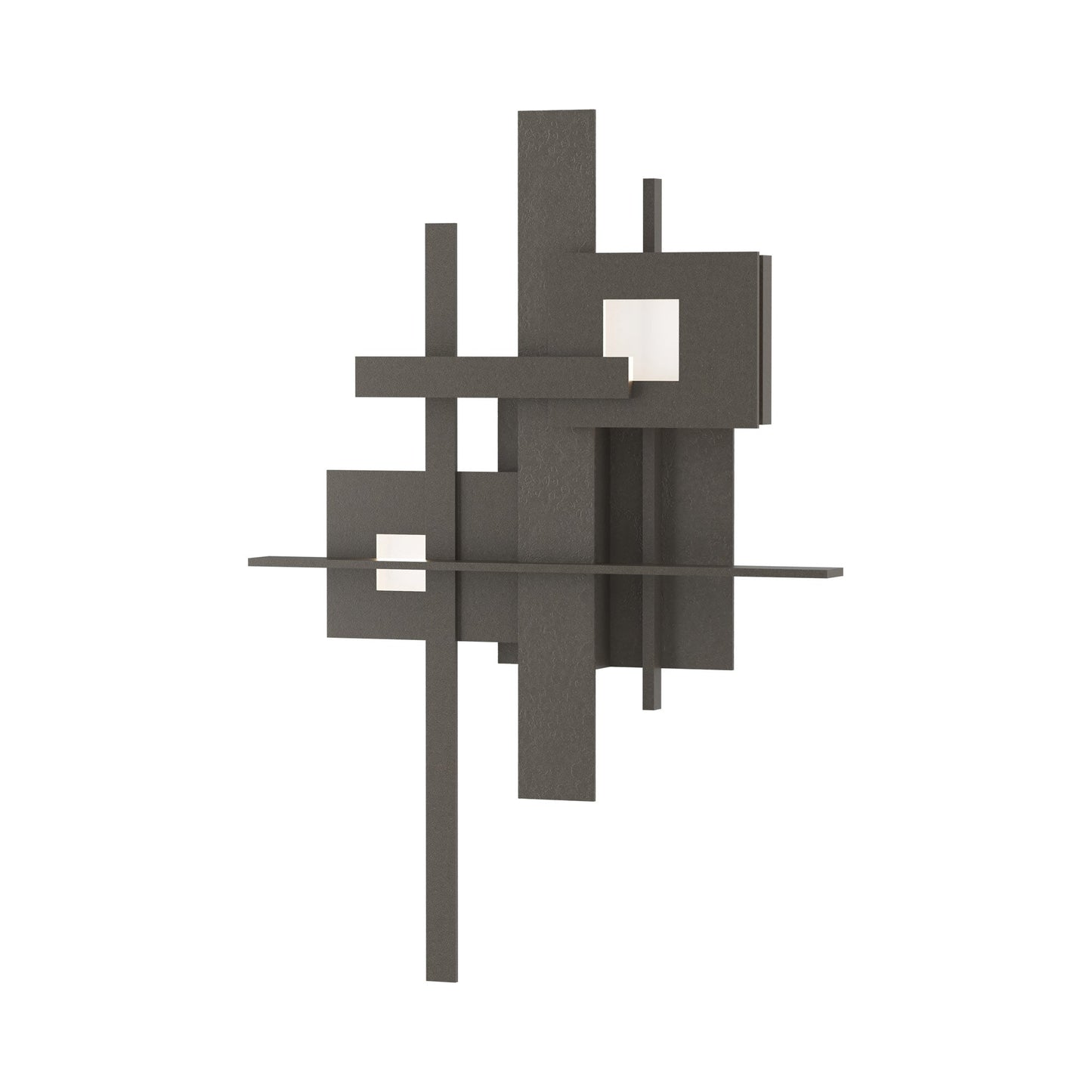 Planar LED Wall Light in Dark Smoke.