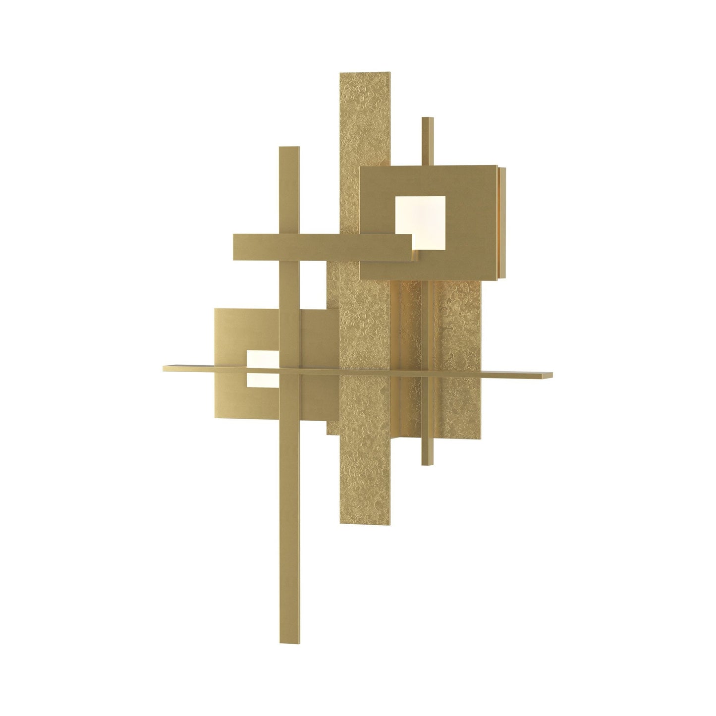 Planar LED Wall Light in Modern Brass.