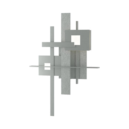 Planar LED Wall Light in Vintage Platinum.