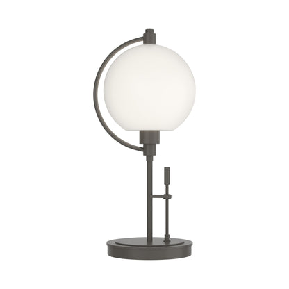 Pluto Table Lamp in Dark Smoke (Opal Glass).
