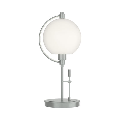 Pluto Table Lamp in Vintage Platinum (Opal Glass).