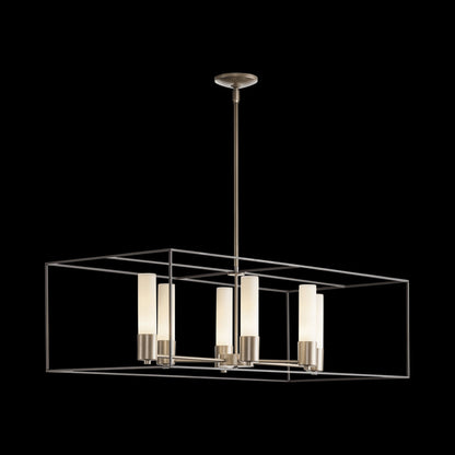 Portico Linear Pendant Light in Detail.