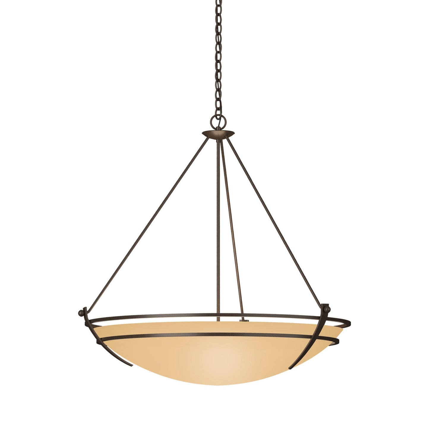 Presidio Tryne Pendant Light in Bronze (Sand Glass).