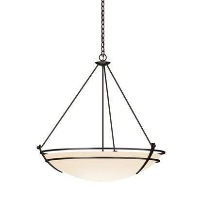 Presidio Tryne Pendant Light in Oil Rubbed Bronze (Opal Glass).