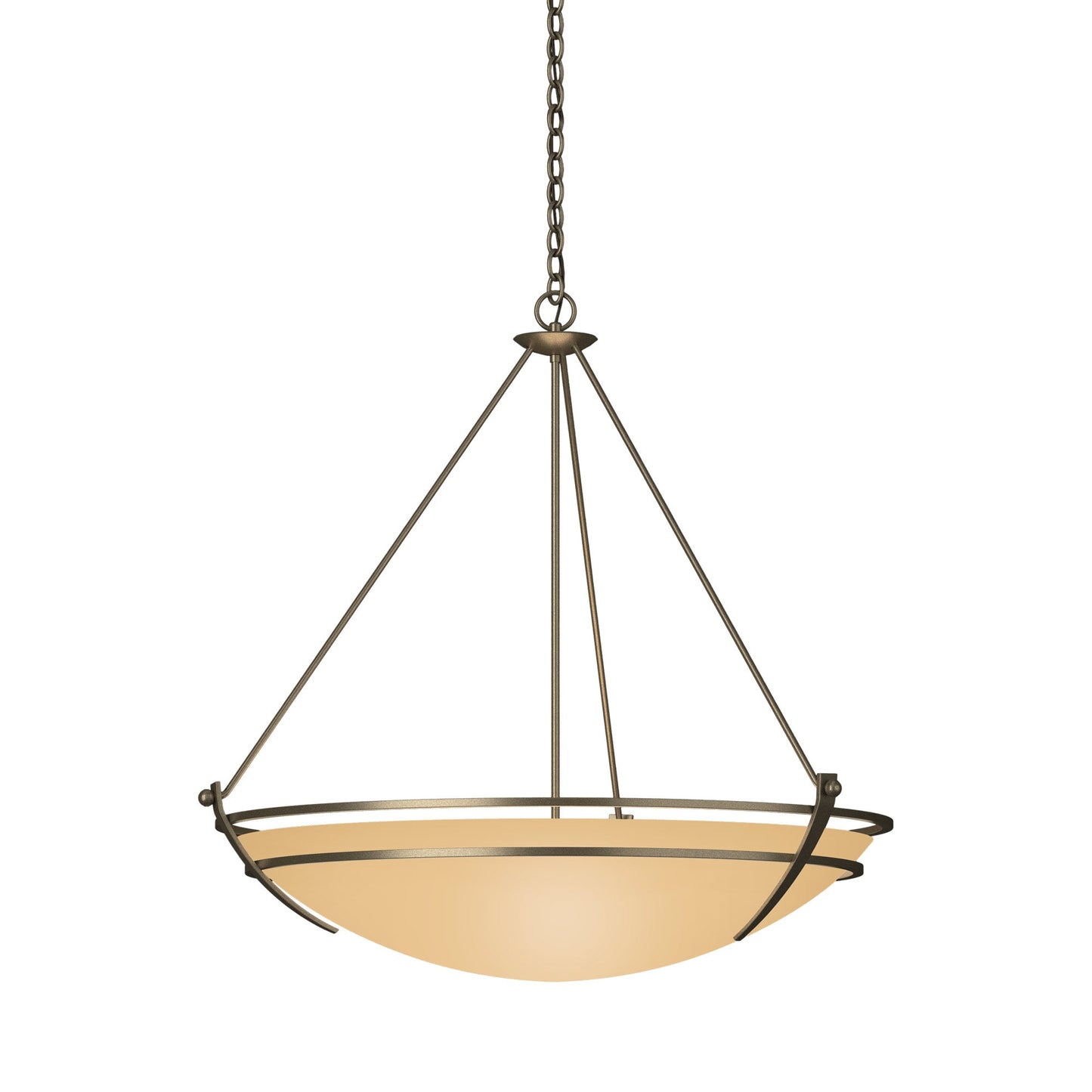 Presidio Tryne Pendant Light in Soft Gold (Sand Glass).