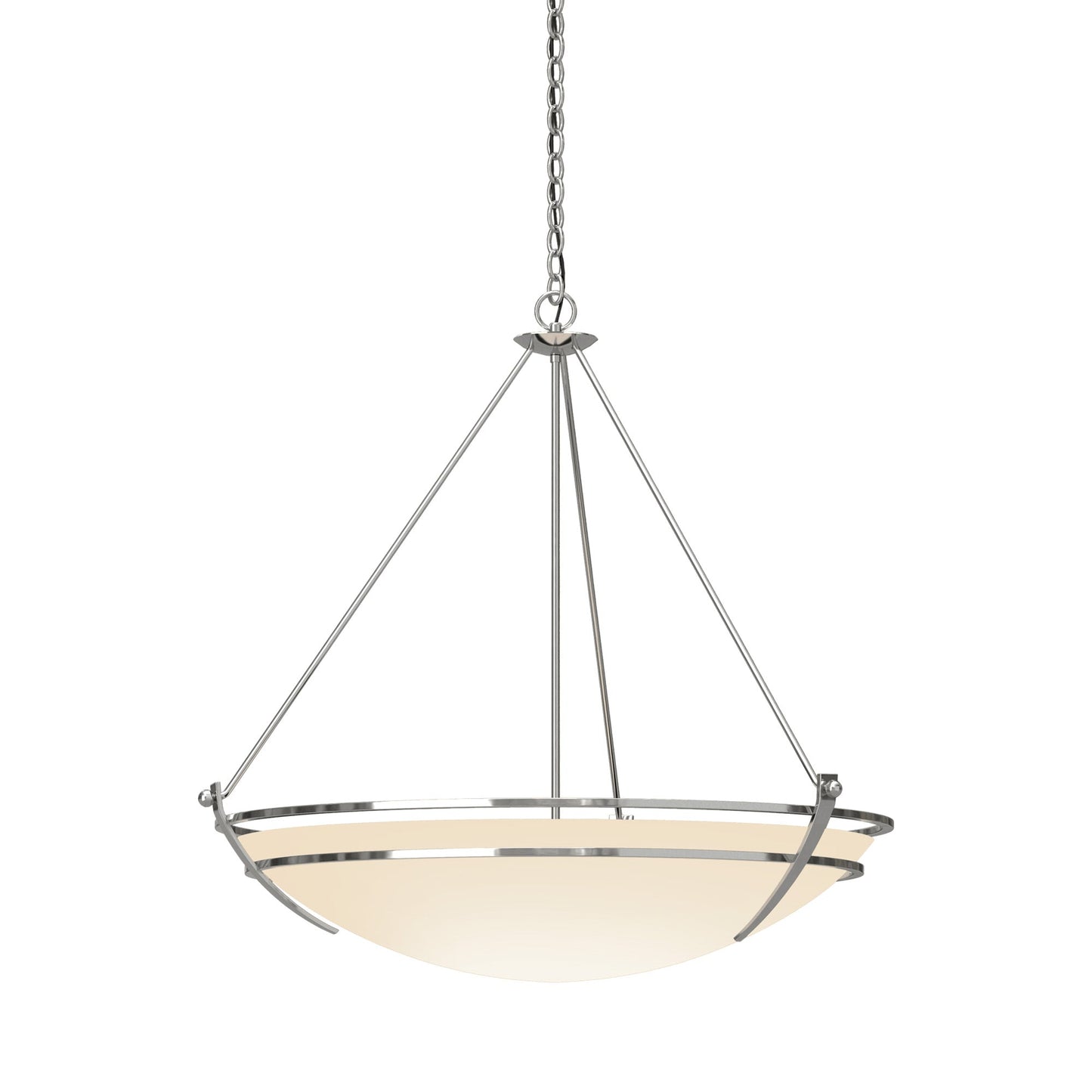 Presidio Tryne Pendant Light in Sterling (Opal Glass).