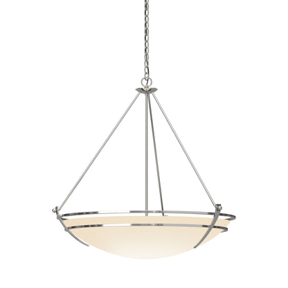 Presidio Tryne Pendant Light in Sterling (Opal Glass).