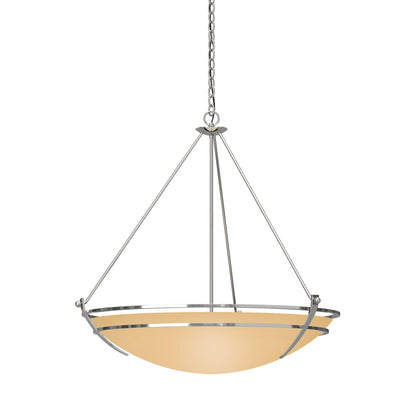 Presidio Tryne Pendant Light in Sterling (Sand Glass).