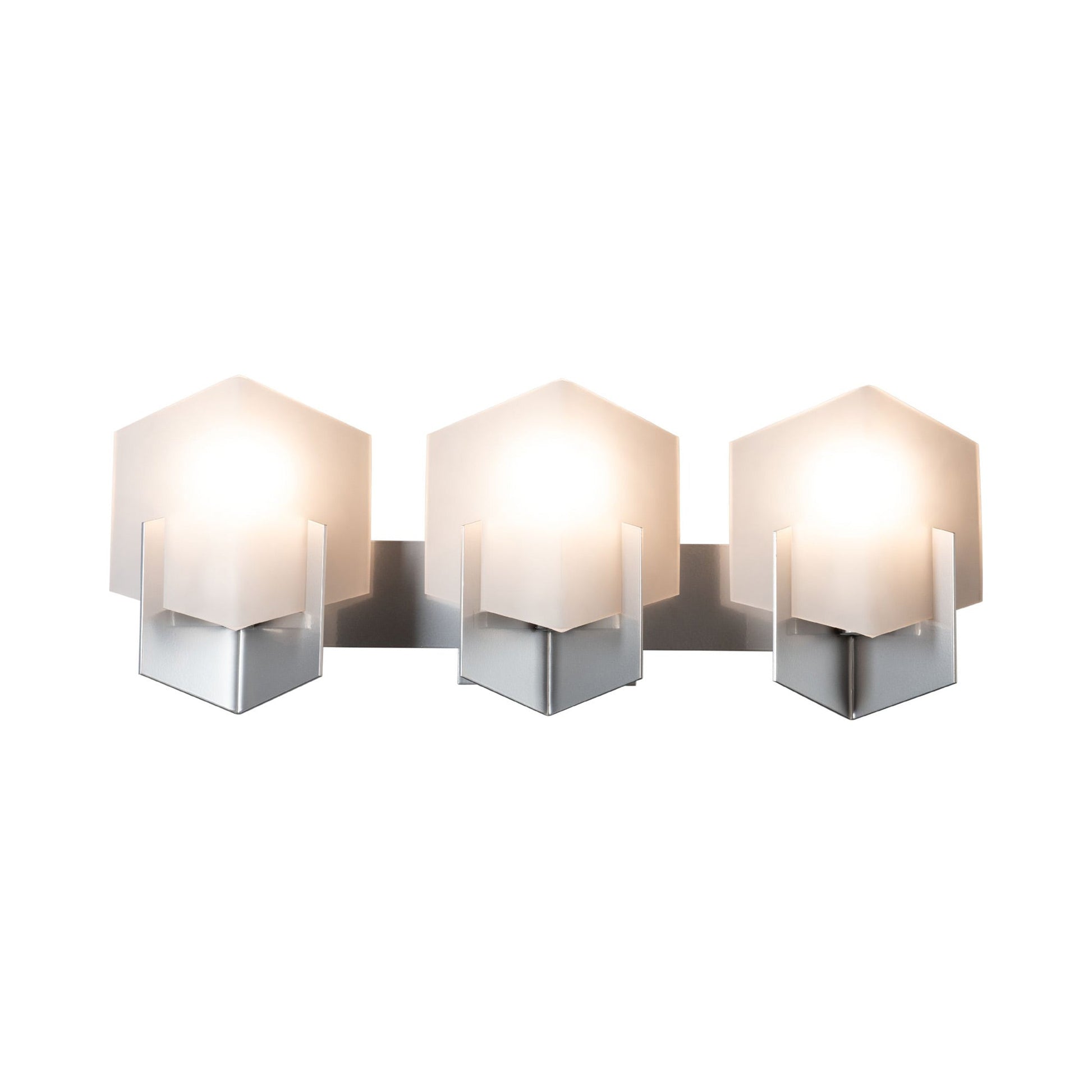 Prisma Bath Vanity Light in Sterling.