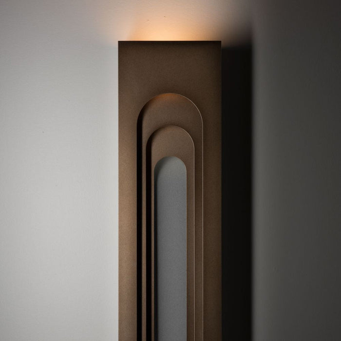 Procession Arch Outdoor Wall Light in Detail.