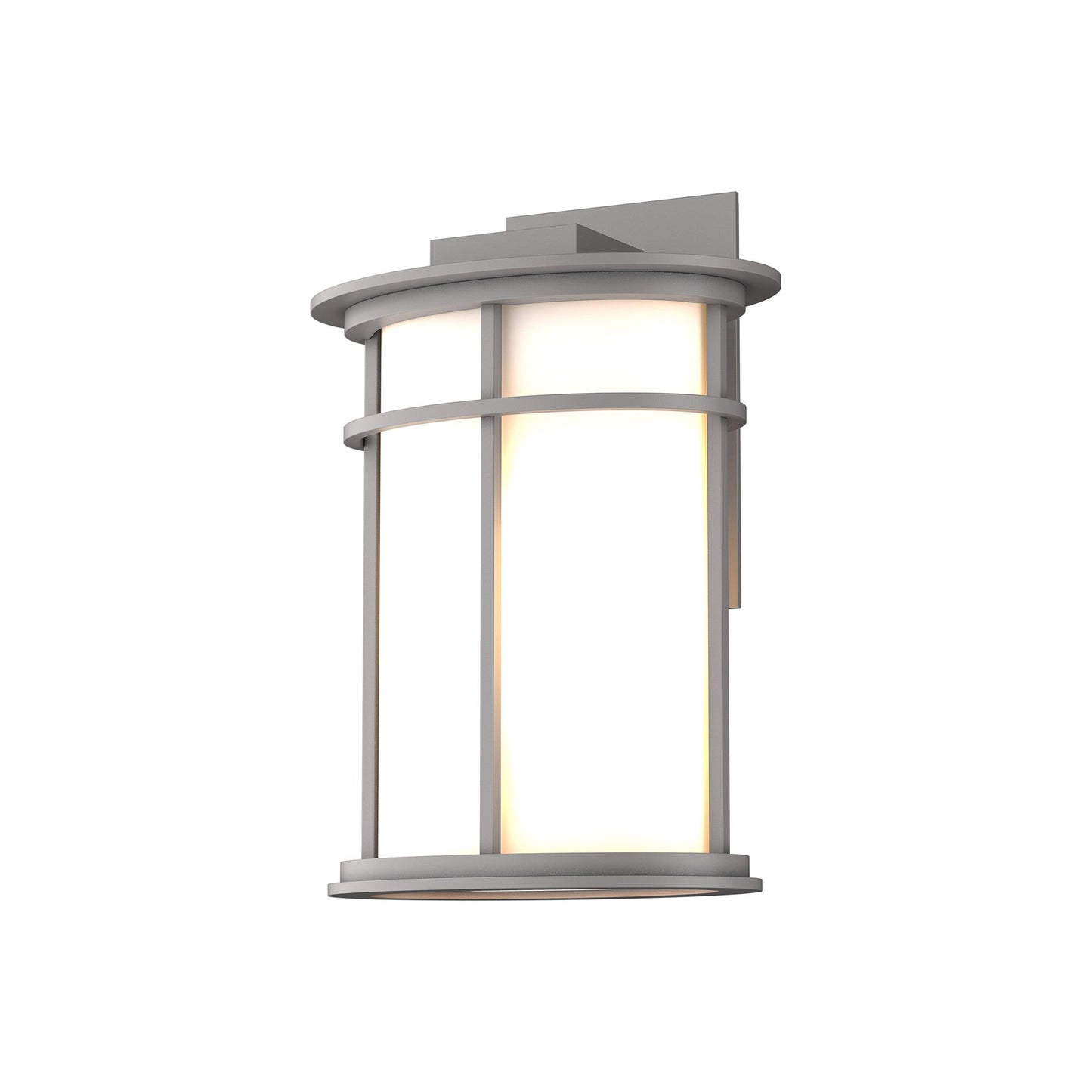 Province Outdoor Wall Light in Coastal Burnished Steel (12.2-Inch).