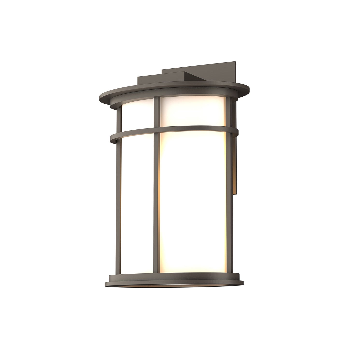 Province Outdoor Wall Light in Coastal Dark Smoke (12.2-Inch).