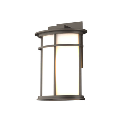 Province Outdoor Wall Light in Coastal Dark Smoke (12.2-Inch).