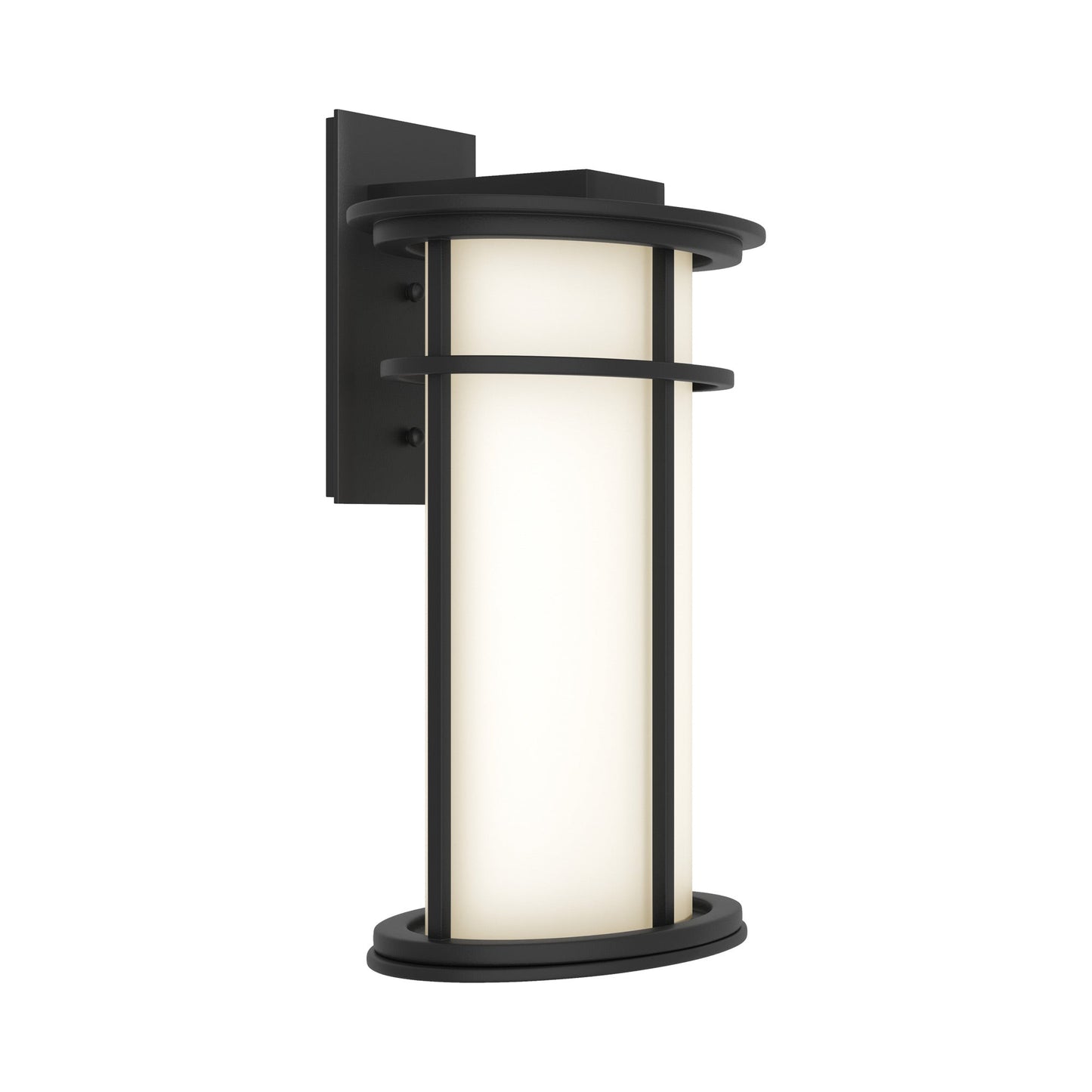 Province Outdoor Wall Light in Coastal Black (15.4-Inch).