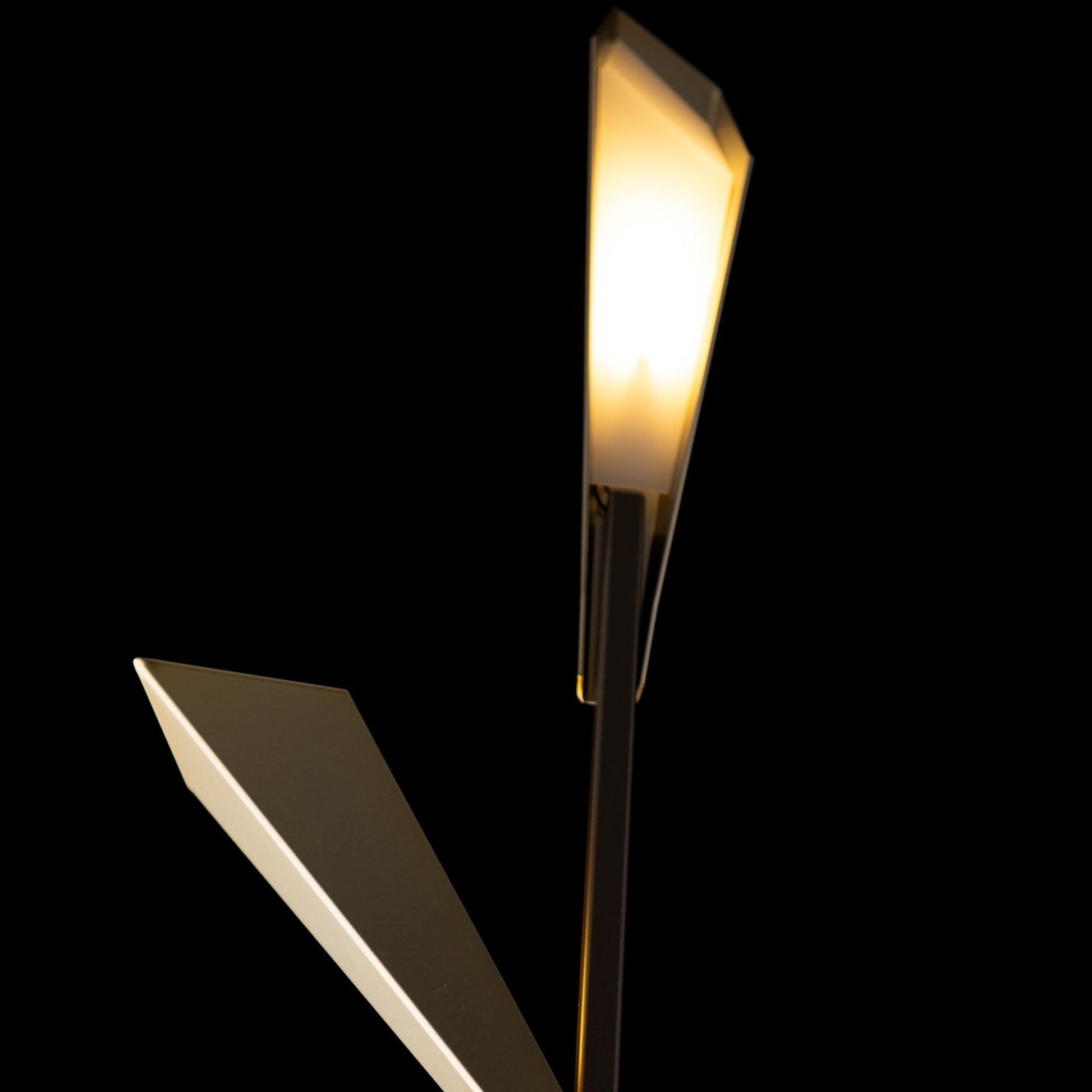 Quill LED Torchiere Floor Lamp in Detail.