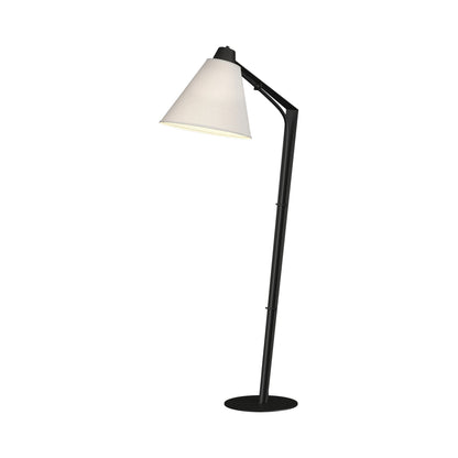 Reach Floor Lamp in Black (Natural Anna).