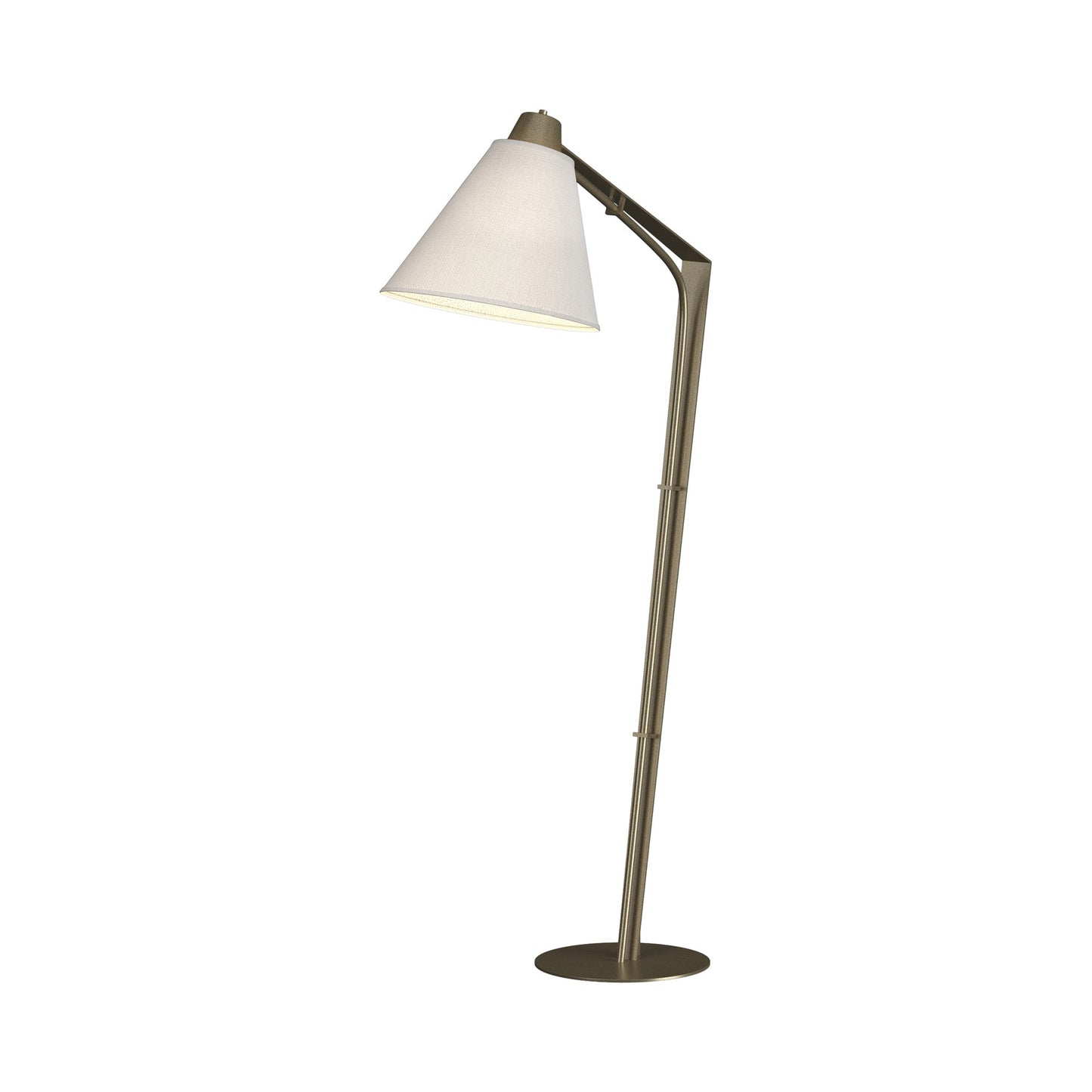 Reach Floor Lamp in Soft Gold (Natural Anna).