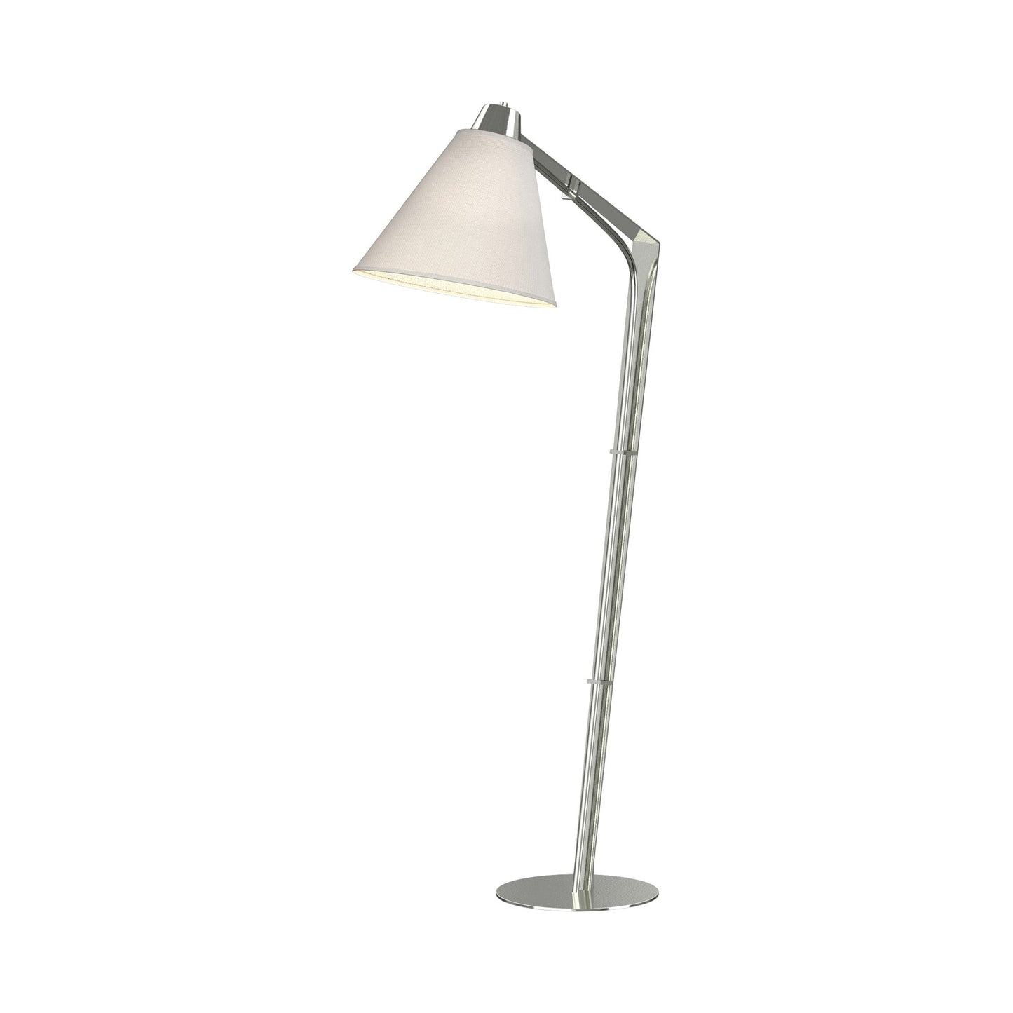 Reach Floor Lamp in Sterling (Natural Anna).