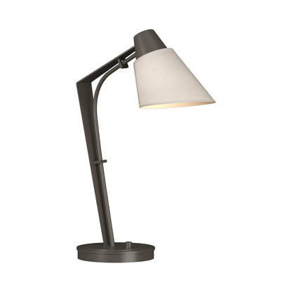 Reach Table Lamp in Dark Smoke (Flax).
