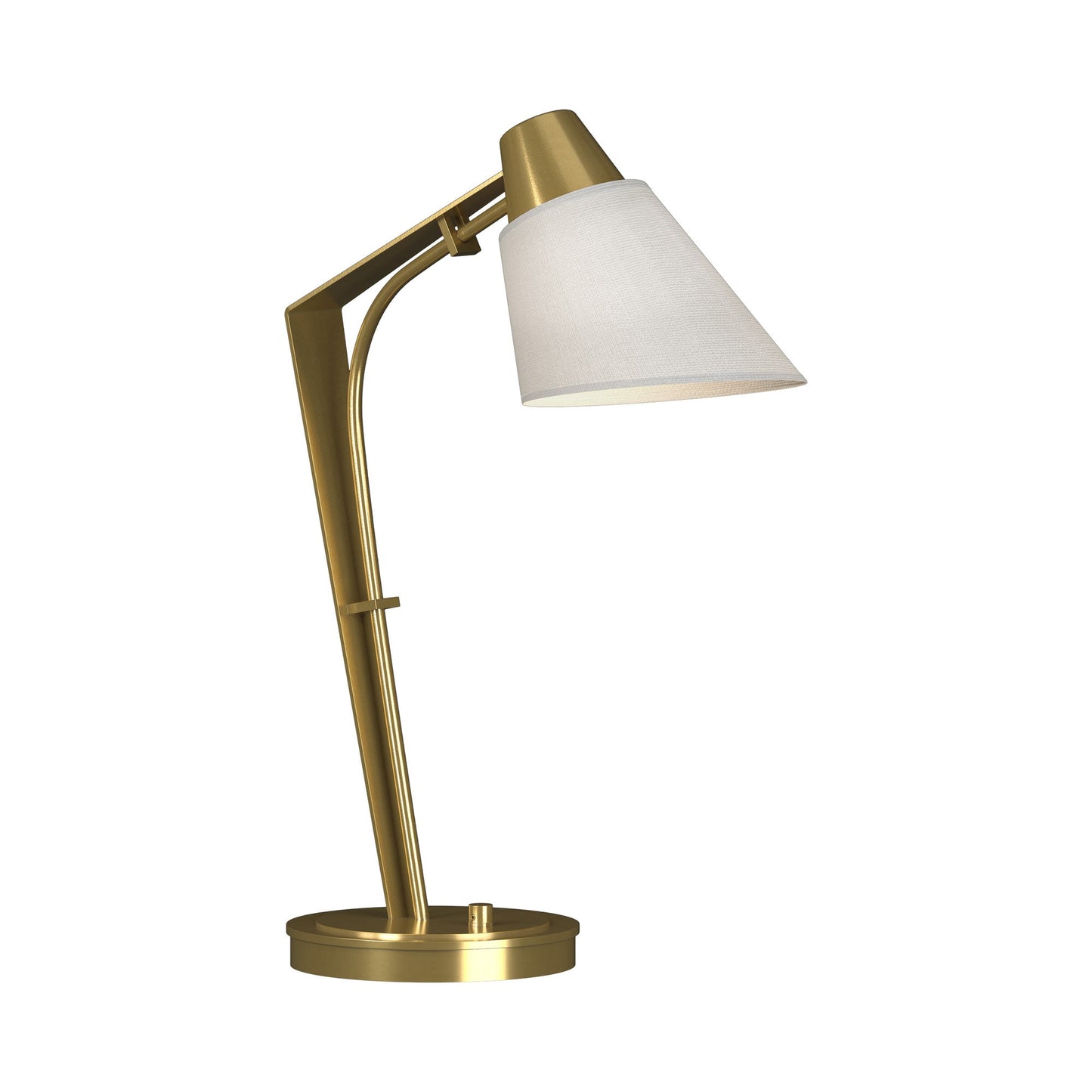 Reach Table Lamp in Modern Brass (Natural Anna).