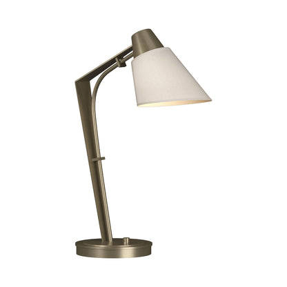 Reach Table Lamp in Soft Gold (Flax).