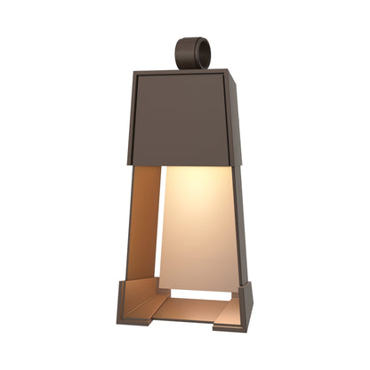 Revere Outdoor Wall Light in Coastal Bronze/Coastal Burnished Steel (19.1-Inch).