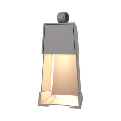 Revere Outdoor Wall Light in Coastal Burnished Steel/Coastal Burnished Steel (19.1-Inch).