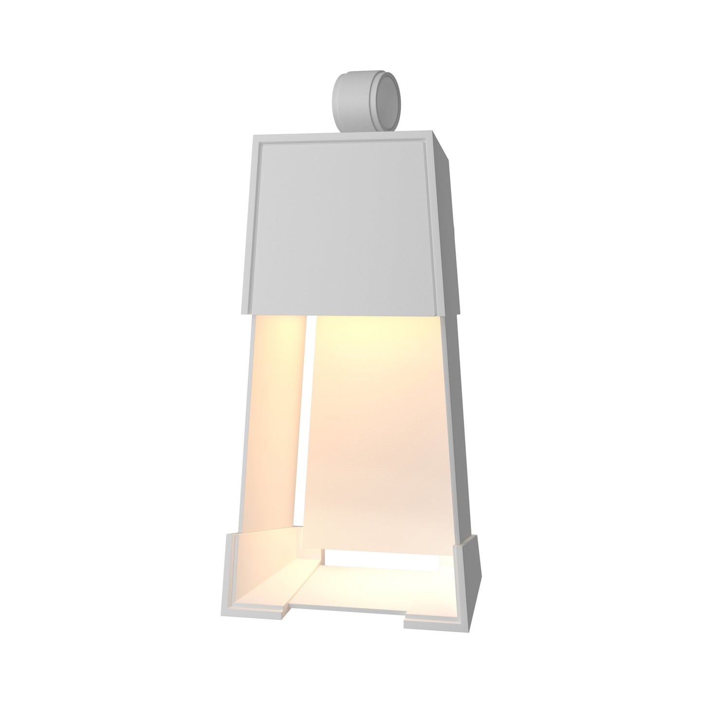 Revere Outdoor Wall Light in Coastal White/Coastal White (19.1-Inch).