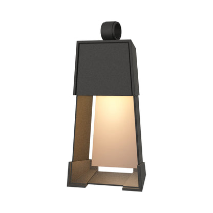 Revere Outdoor Wall Light in Natural Iron/Coastal Burnished Steel (19.1-Inch).