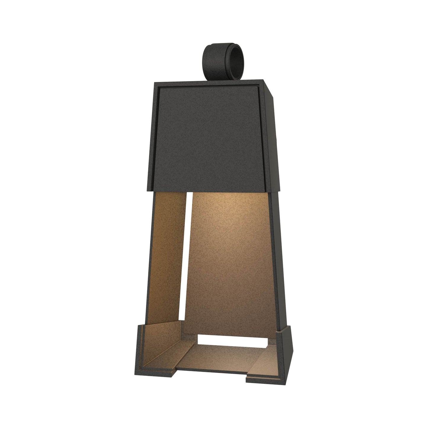 Revere Outdoor Wall Light in Natural Iron/Natural Iron (19.1-Inch).
