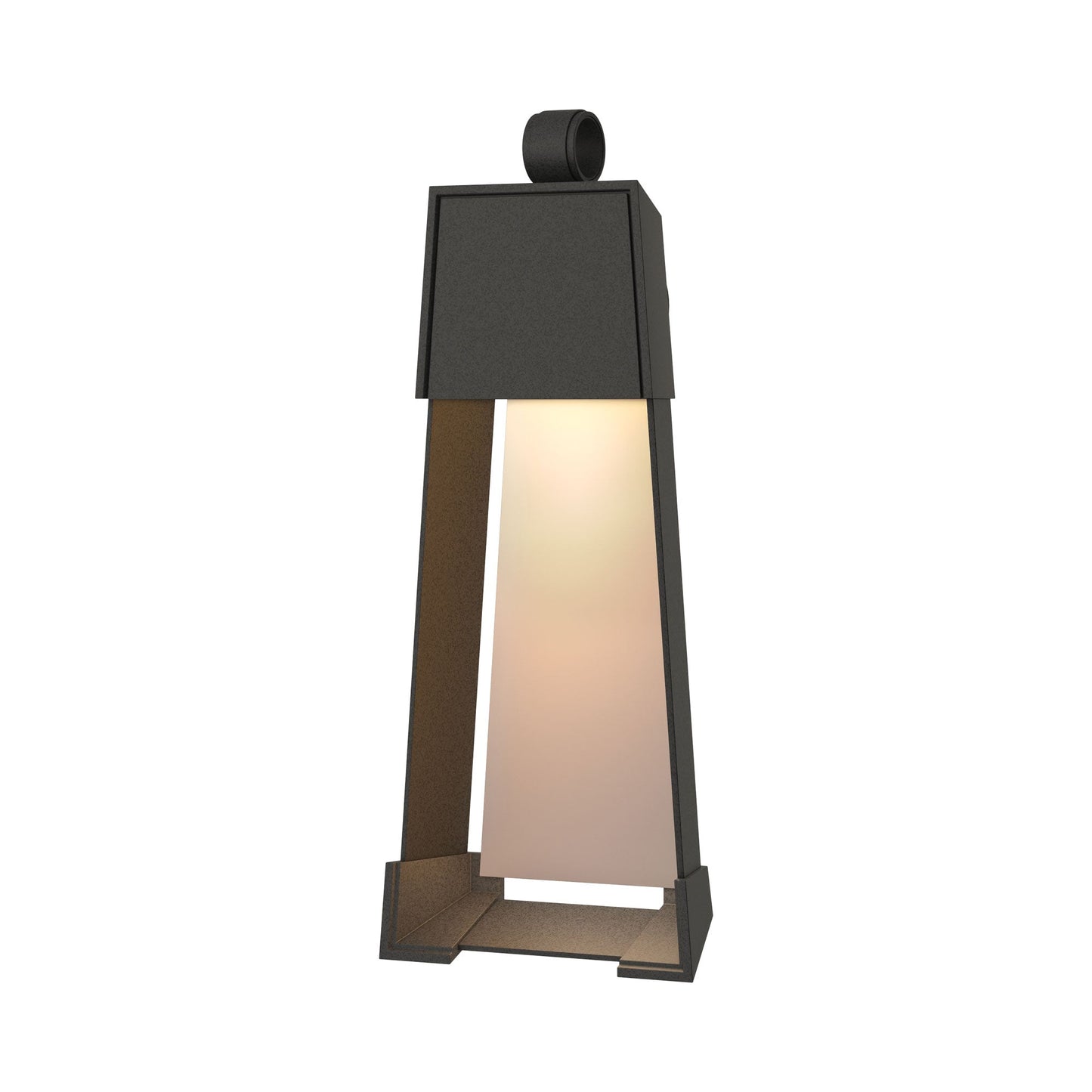 Revere Outdoor Wall Light in Natural Iron/Coastal Burnished Steel (25.1-Inch).