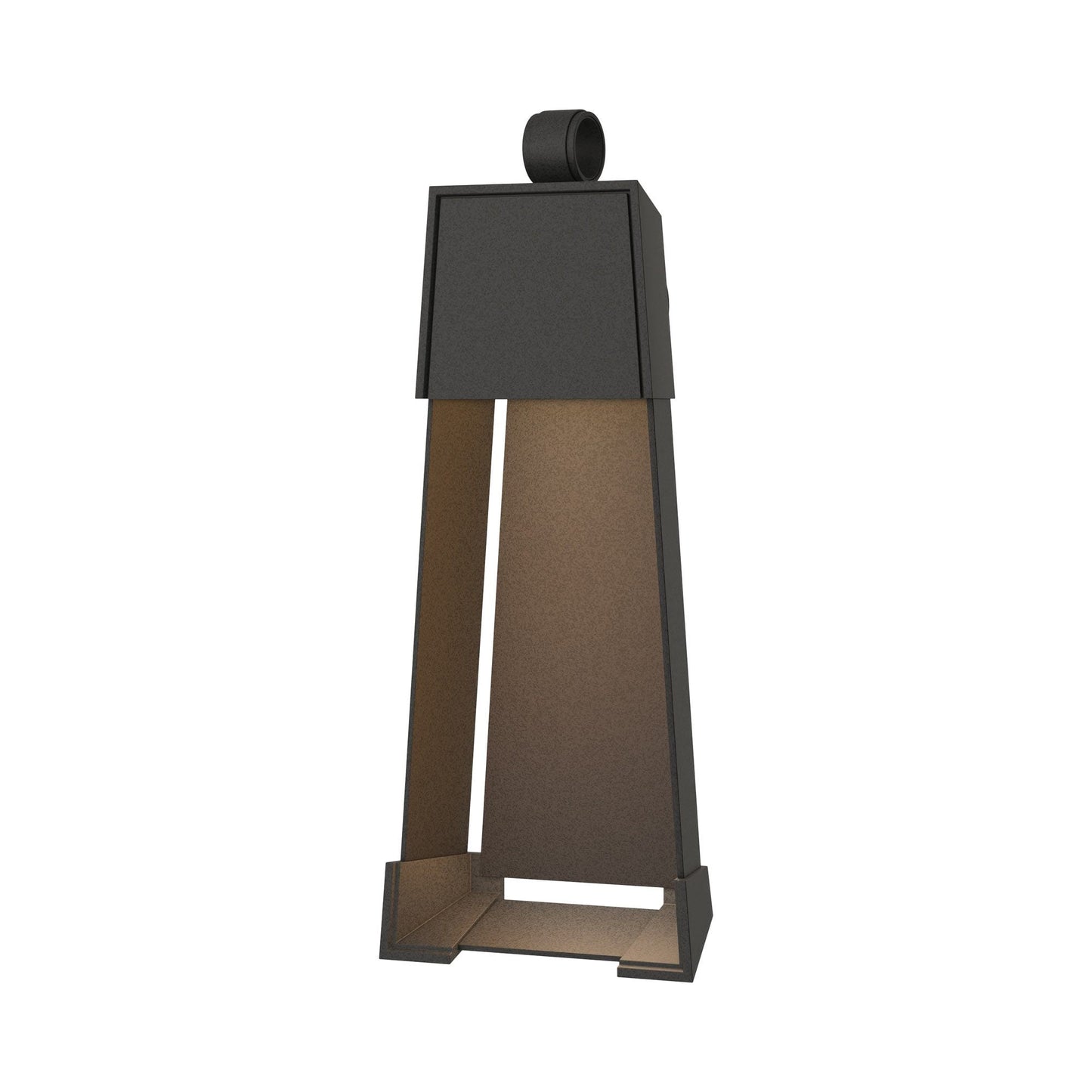 Revere Outdoor Wall Light in Natural Iron/Natural Iron (25.1-Inch).