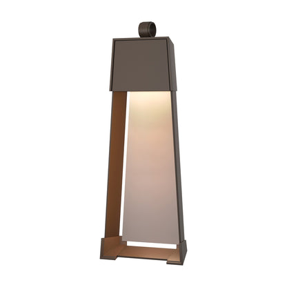 Revere Outdoor Wall Light in Coastal Bronze/Coastal Burnished Steel (32.4-Inch).